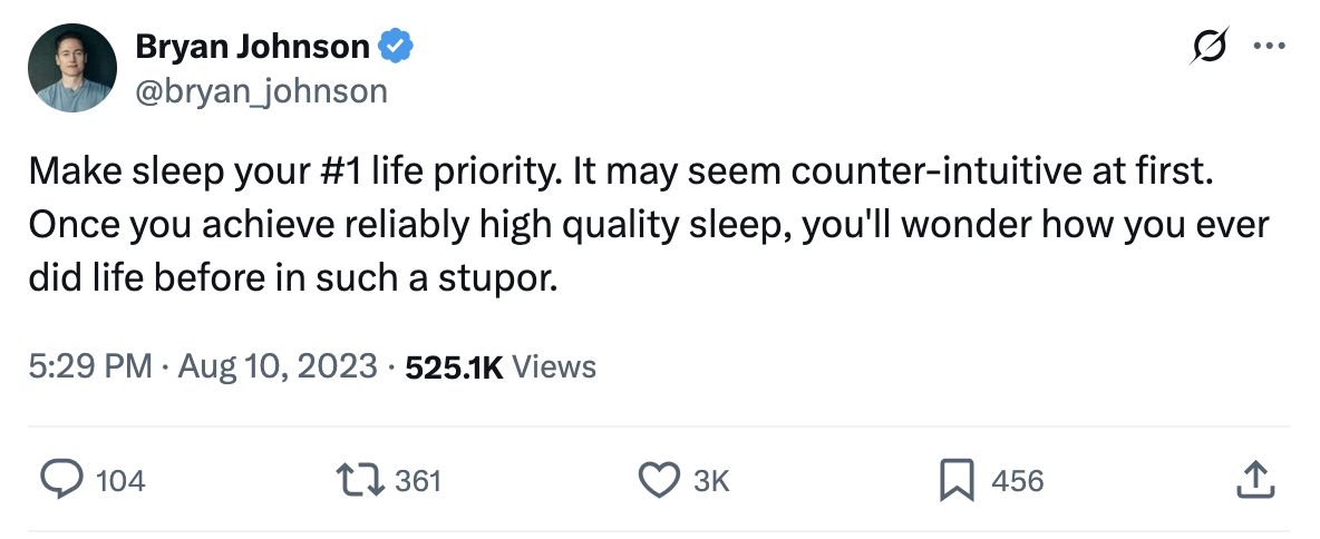Someone trying to achieve good sleep